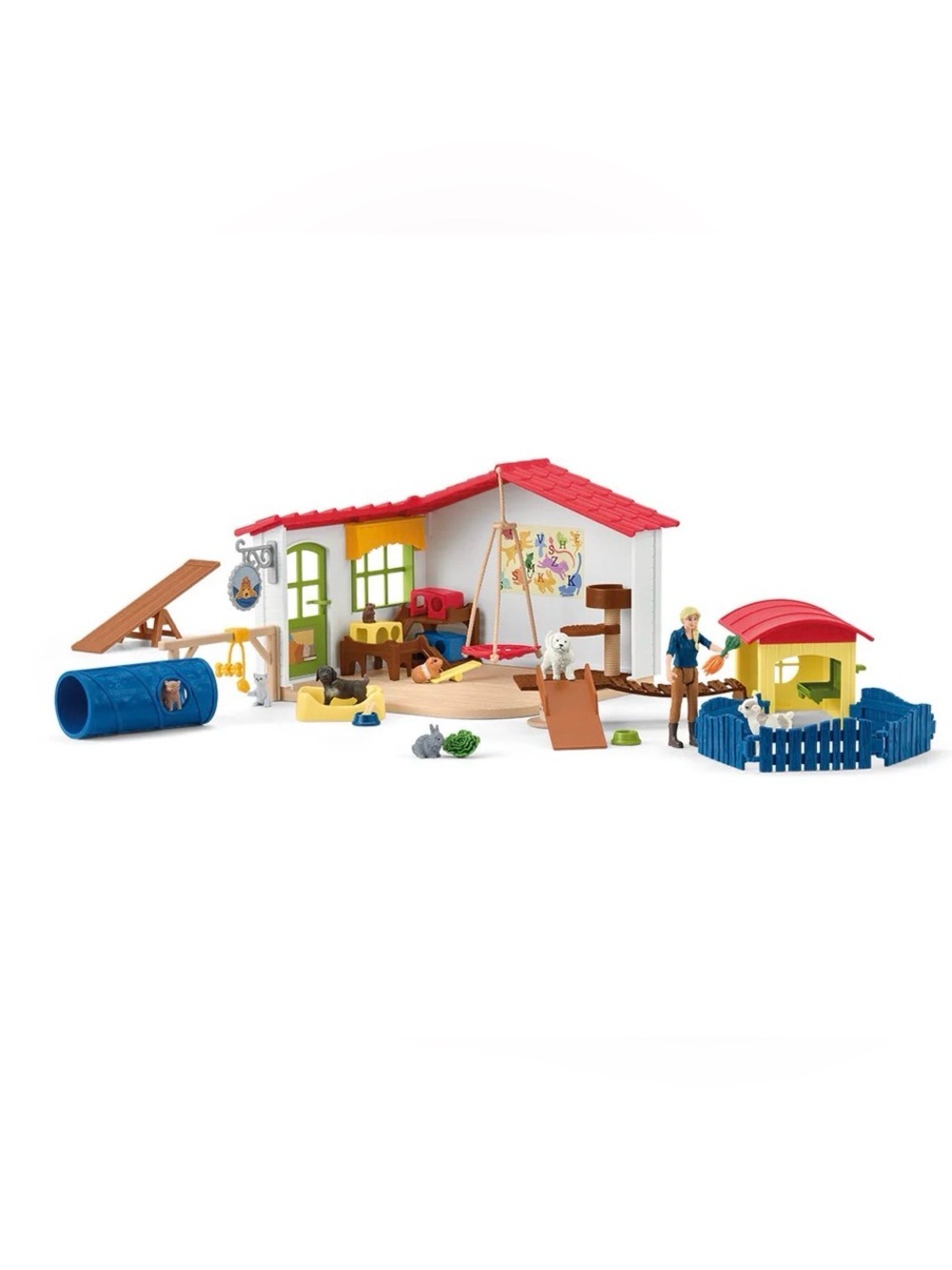 SCHLEICH 42607 Farm World Pet Hotel